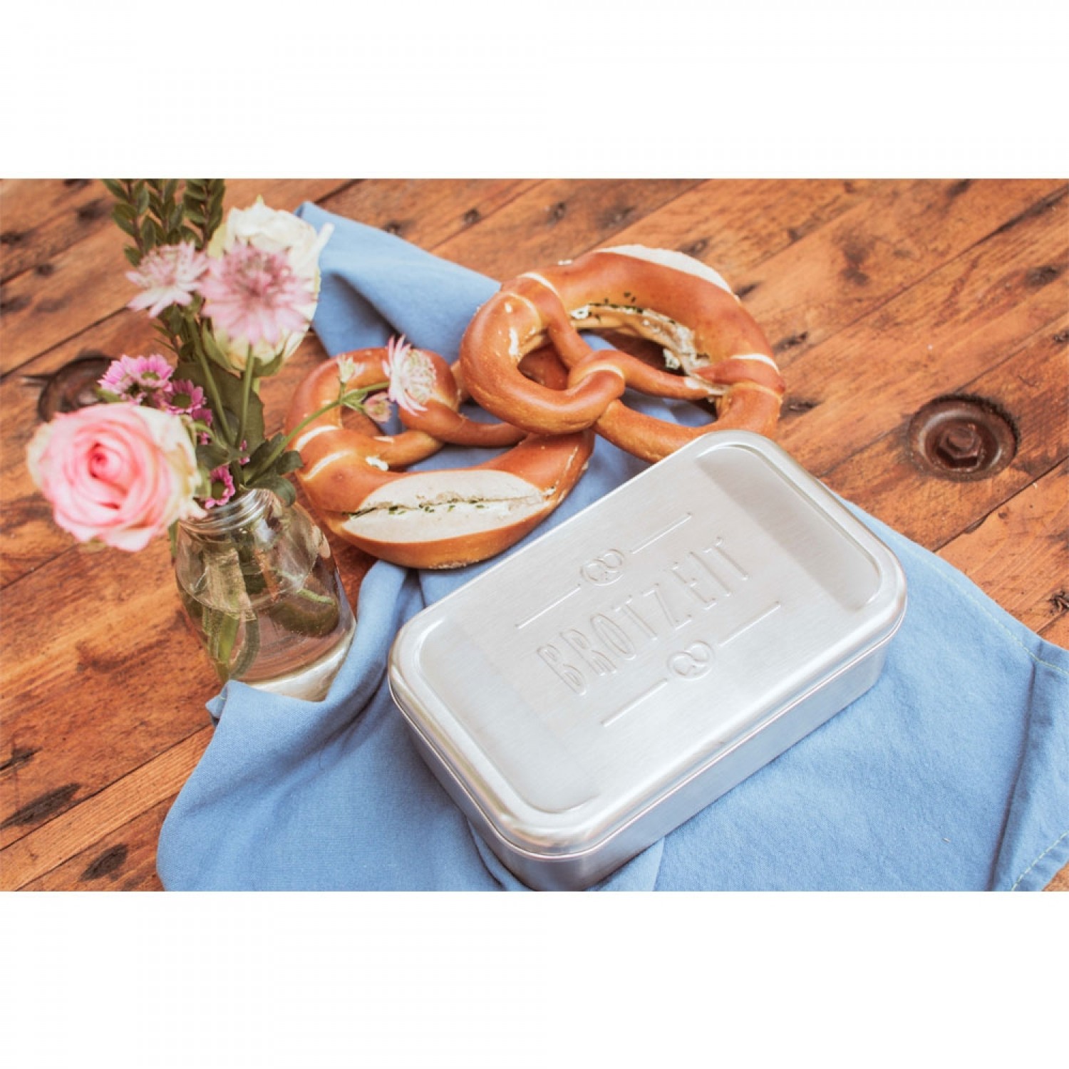 Premium Edelstahl Lunchbox Brotzeit » Tindobo