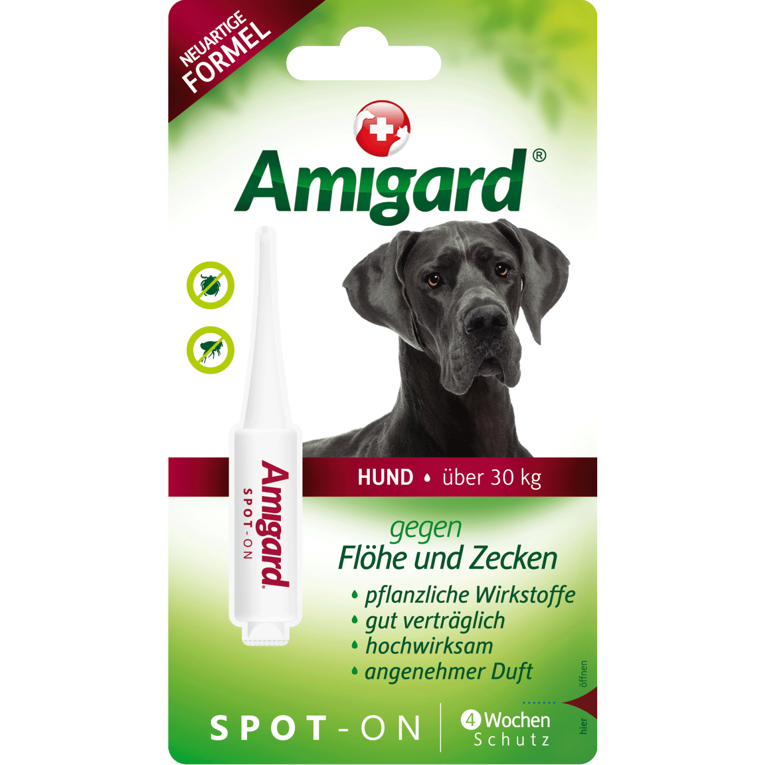 Amigard Spot-on für sehr große Hunde ab 30 kg, 1x6ml