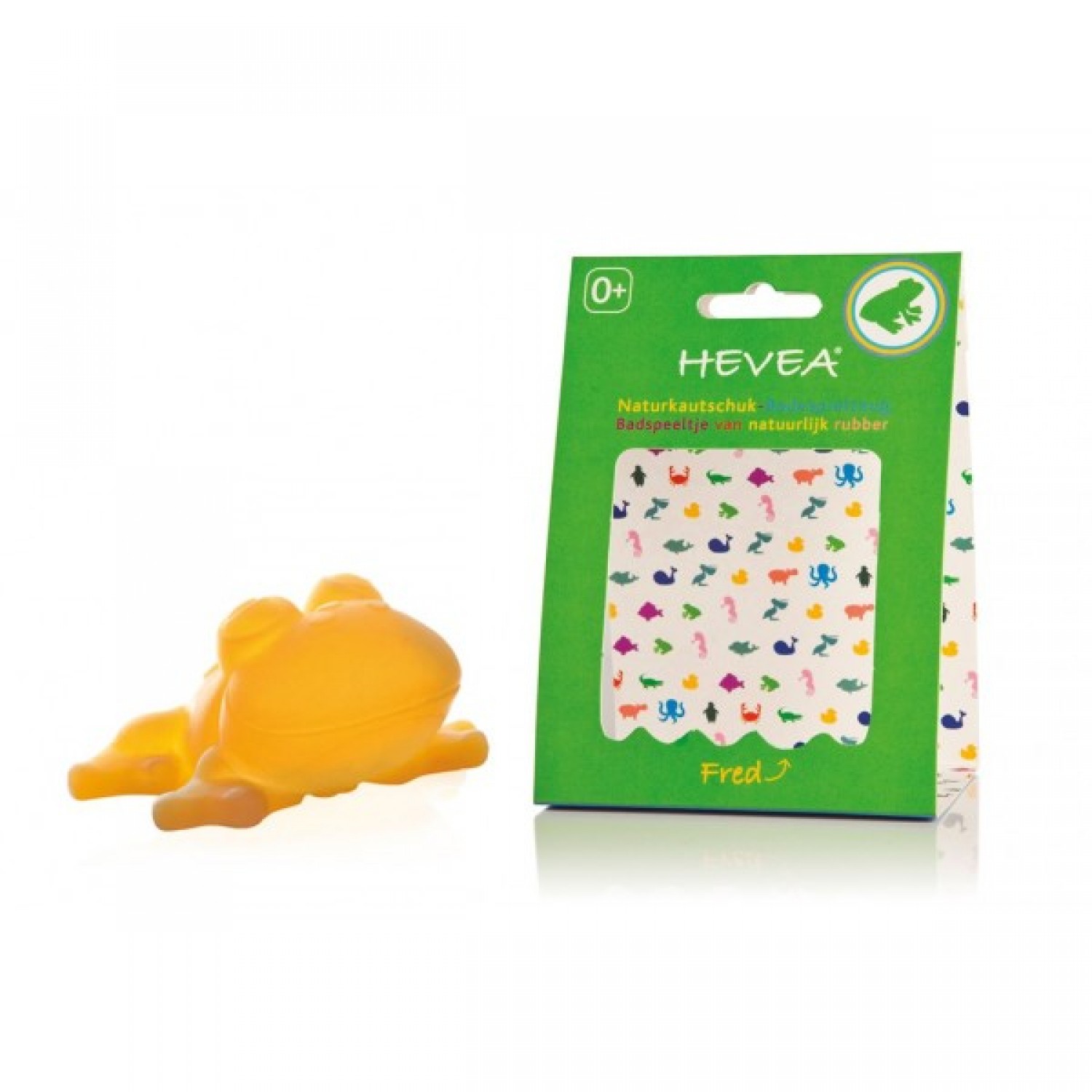 Hevea Badespielzeug aus Naturkautschuk – Frosch Fred
