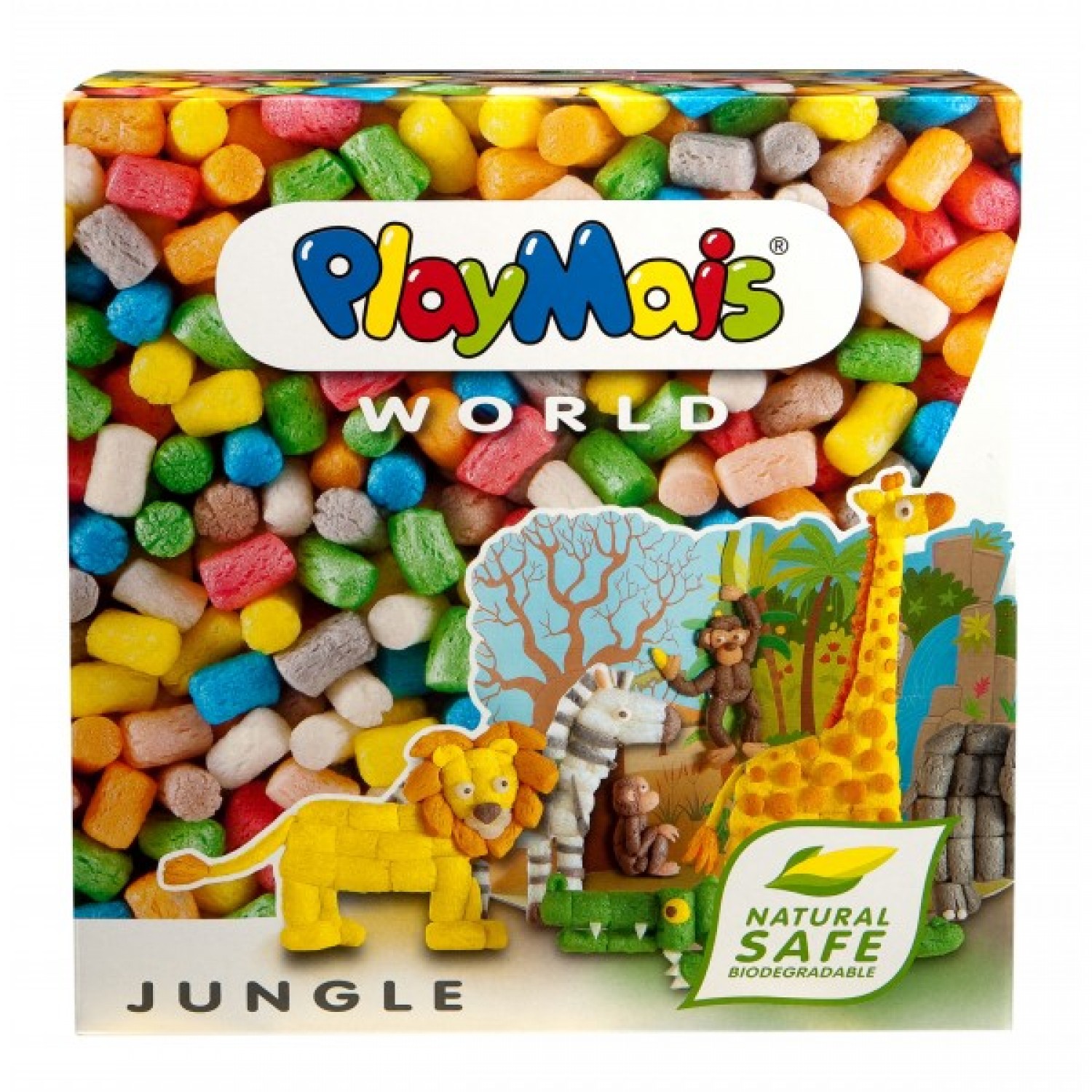 PlayMais® World Jungle – Öko Spielzeug zum Basteln