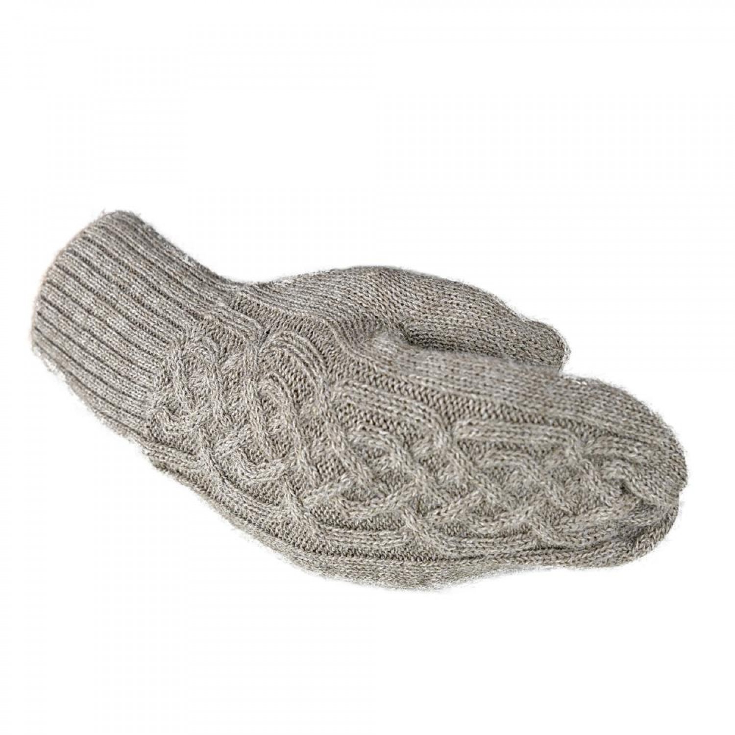 Handschuhe London Uni aus 100% Alpaka One Size, Sand