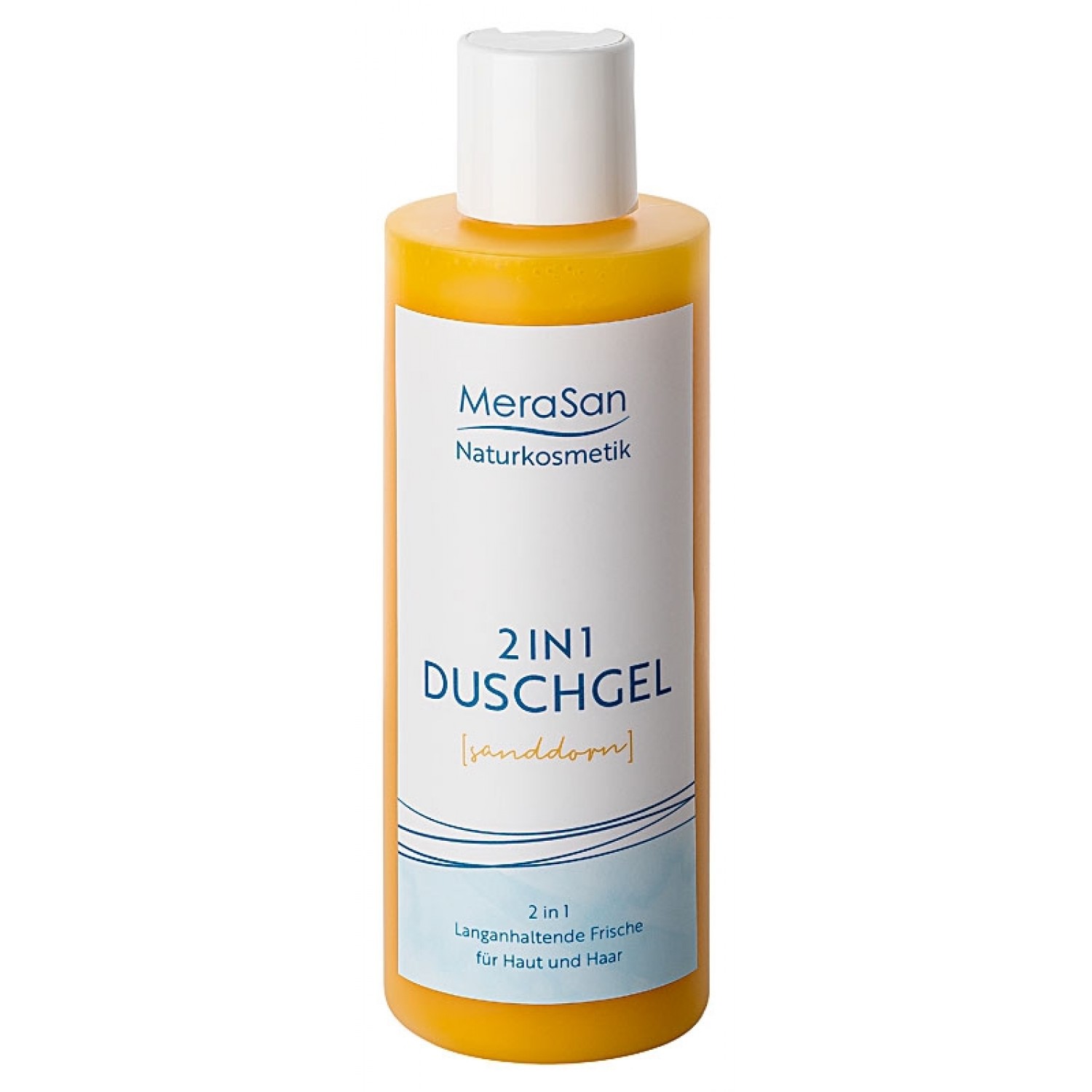 Duschgel & Haarshampoo mit Sanddorn von MeraSan