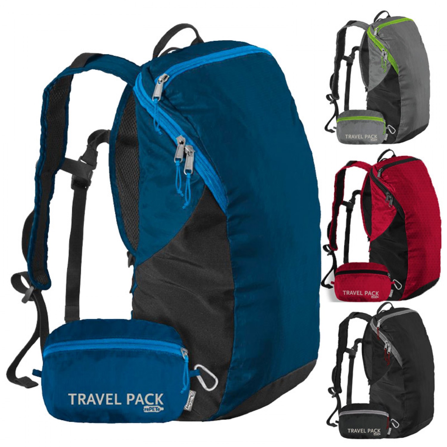 Recycling Rucksack Travel Pack rePETe™ | ChicoBag