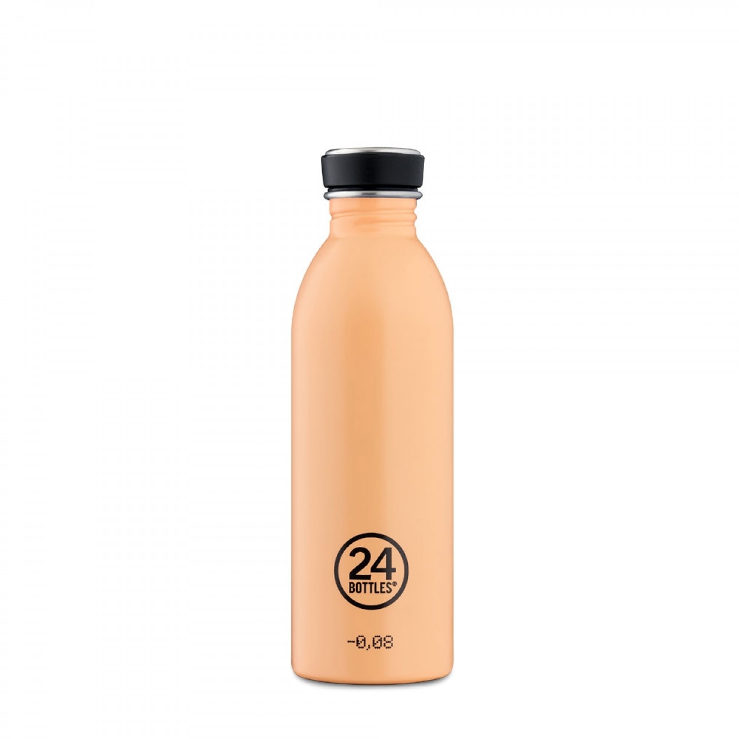 24Bottles Urban Bottle Edelstahl Trinkflasche Pfirsich-Orange 0.5 l