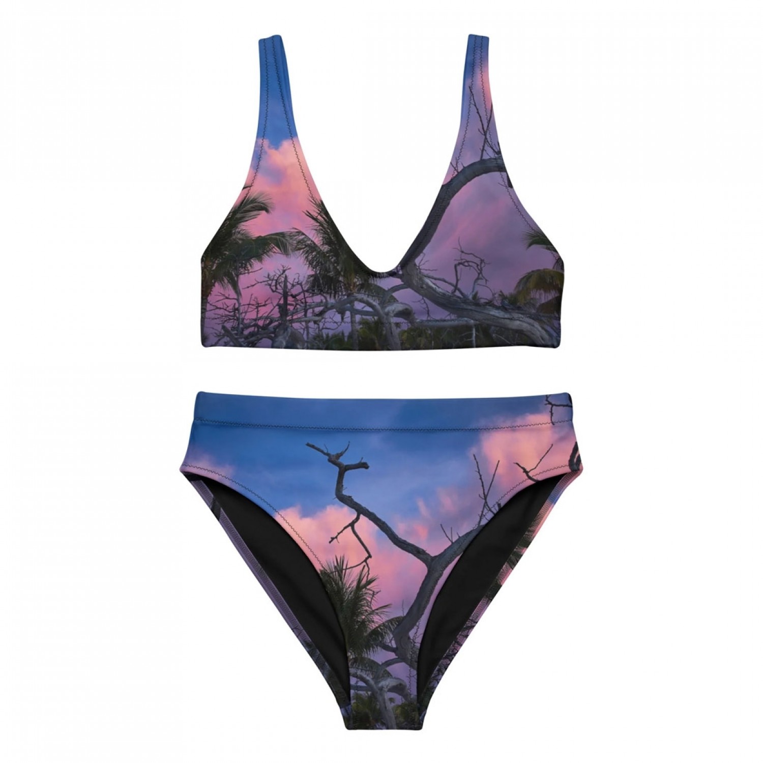 Recycelter High Waist Bikini Sundown » earlyfish