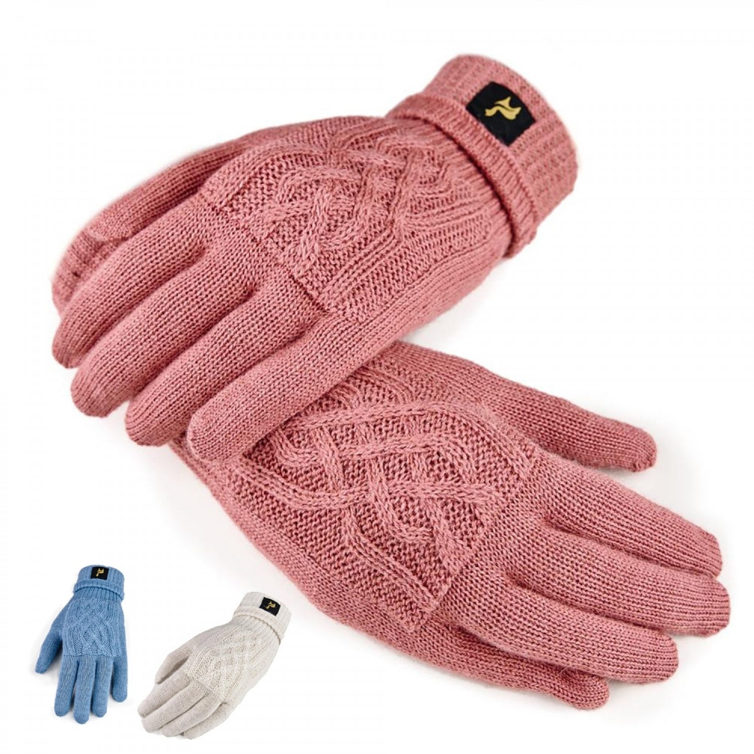 Handschuhe Sara aus 100% Alpaka, one size, Damen | AlpacaOne