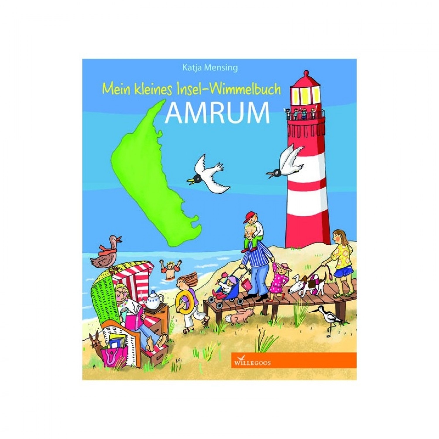 Amrum Mein kleines Insel-Wimmelbuch Öko Pappe | Willegoos