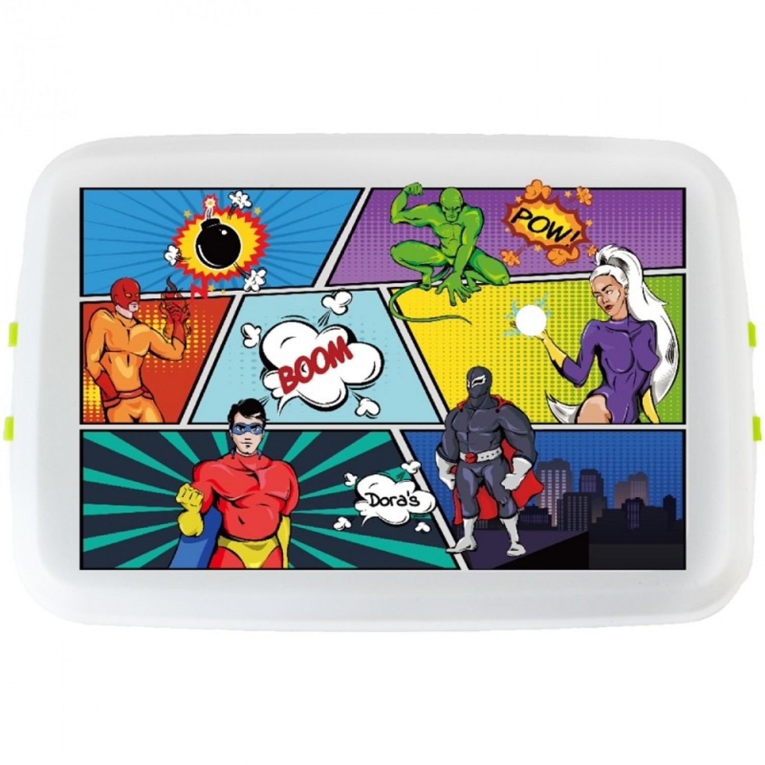 Brotdose »Comic« Lunchbox aus Biokunststoff | Biodora