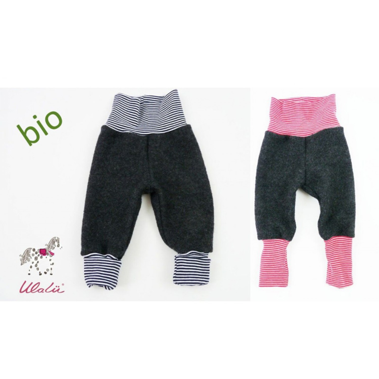 Baby Pumphose aus Strickwalk / Bio-Wolle | Ulalue
