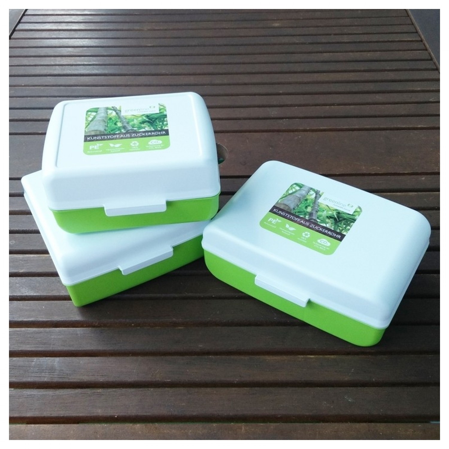 Greenline 3er Set Aufbewahrungsdosen & Lunchboxen | Gies