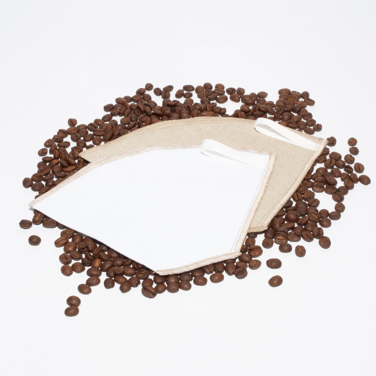 Bioleinen-Kaffeefilter - Mehrwegkaffeefilter » nahtur-design