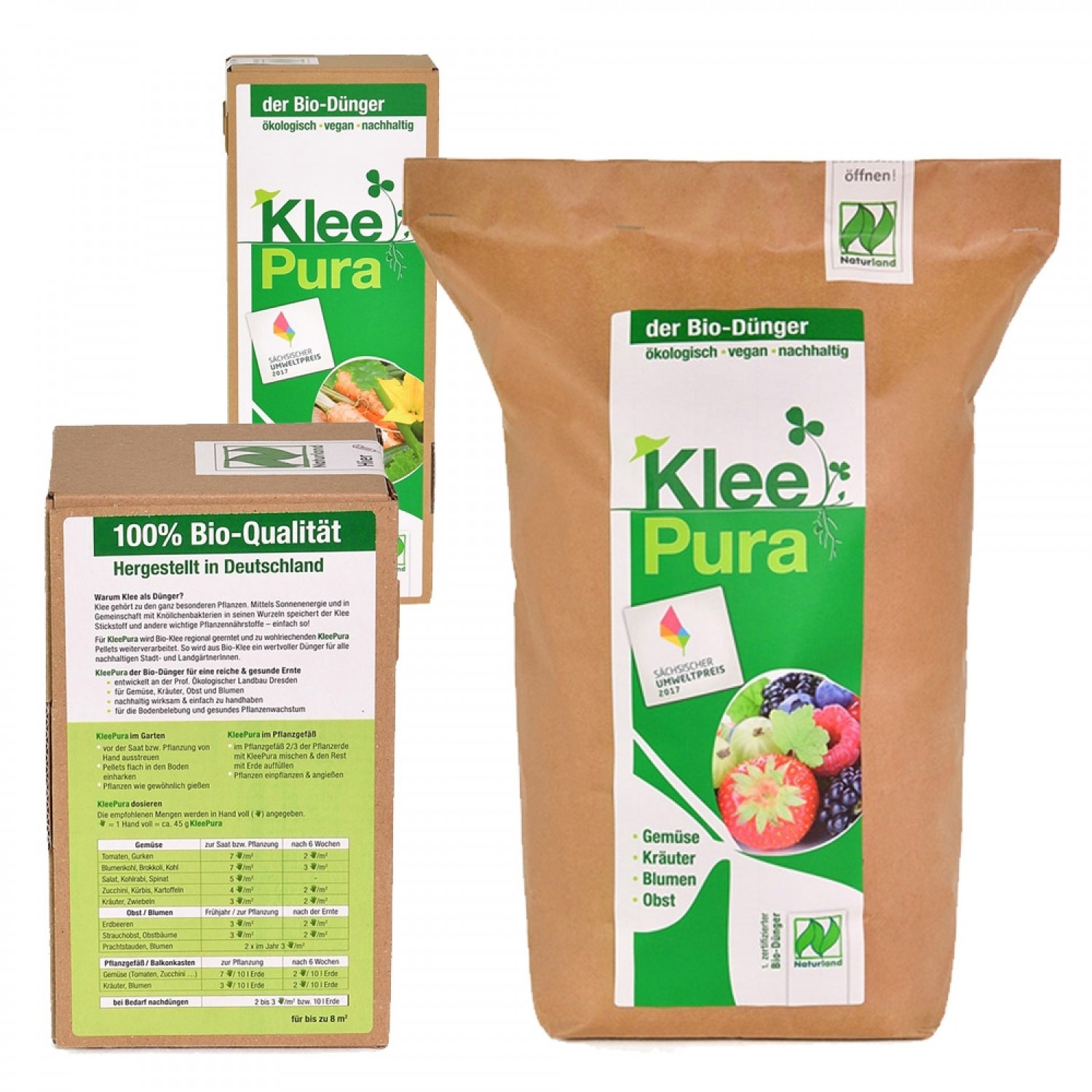 KleePura – veganer Bio-Dünger | grünerdüngen