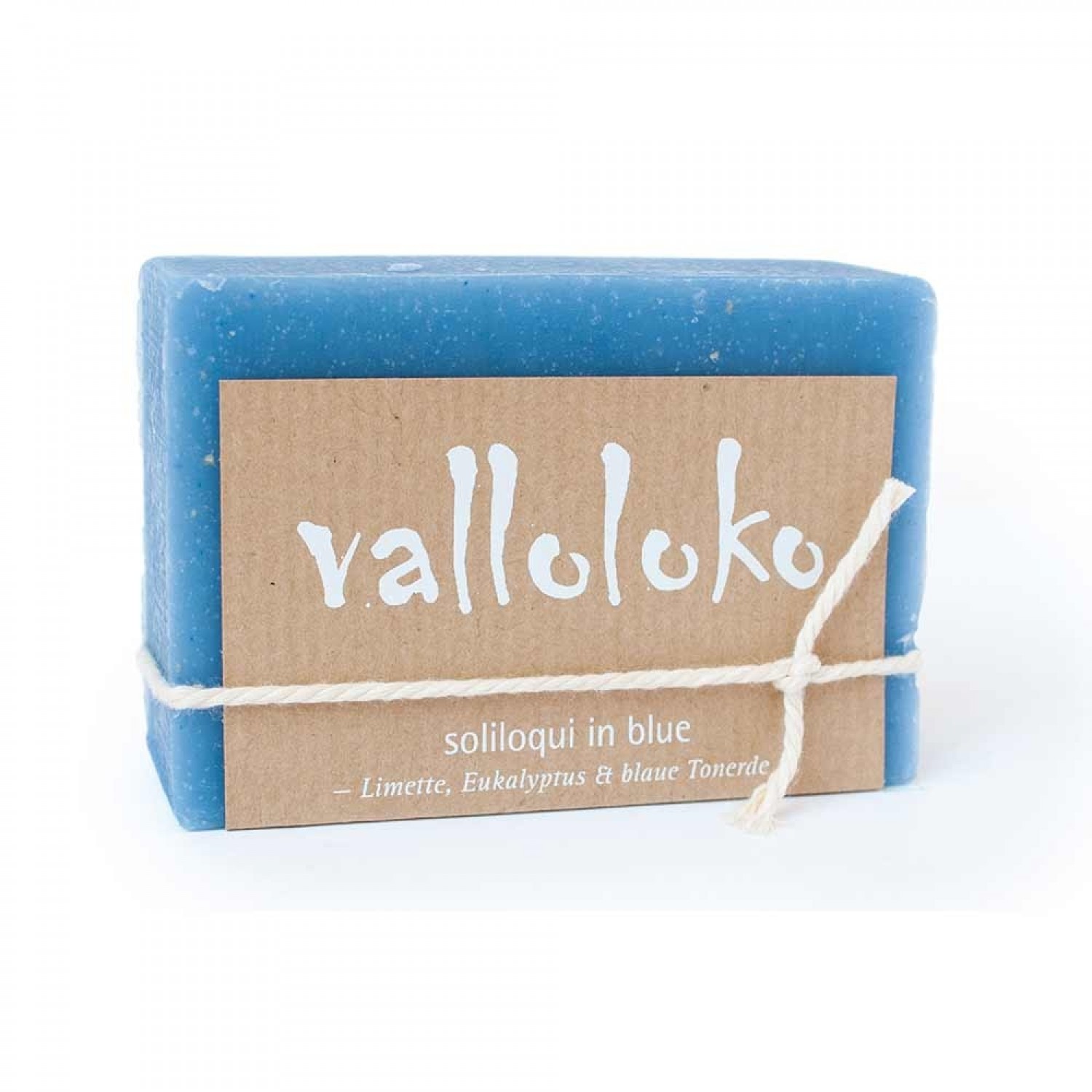 Valloloko Körperseife Soliloquy in Blue mit Frischekick