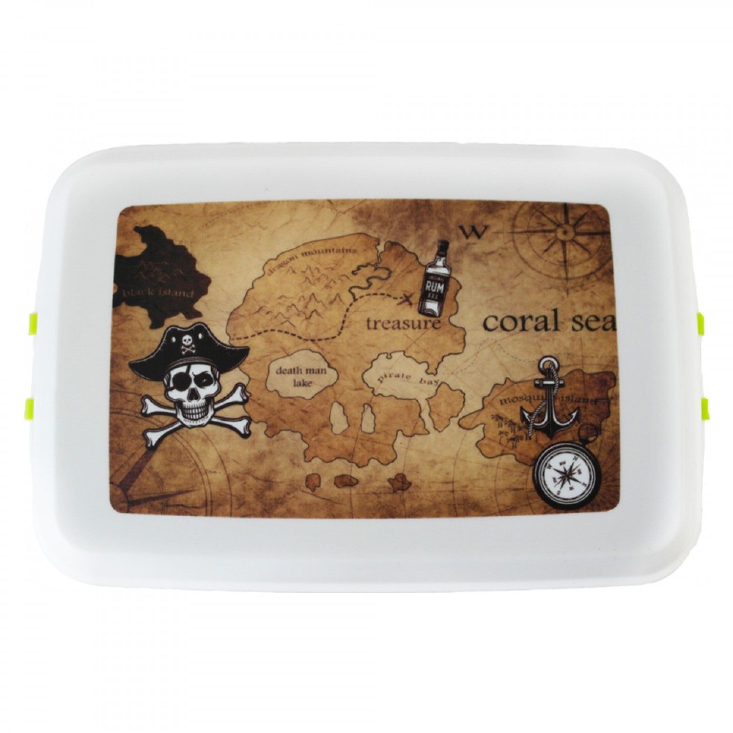 Biodora Lunchbox - Biokunststoff Brotdose - Modell „Pirat“