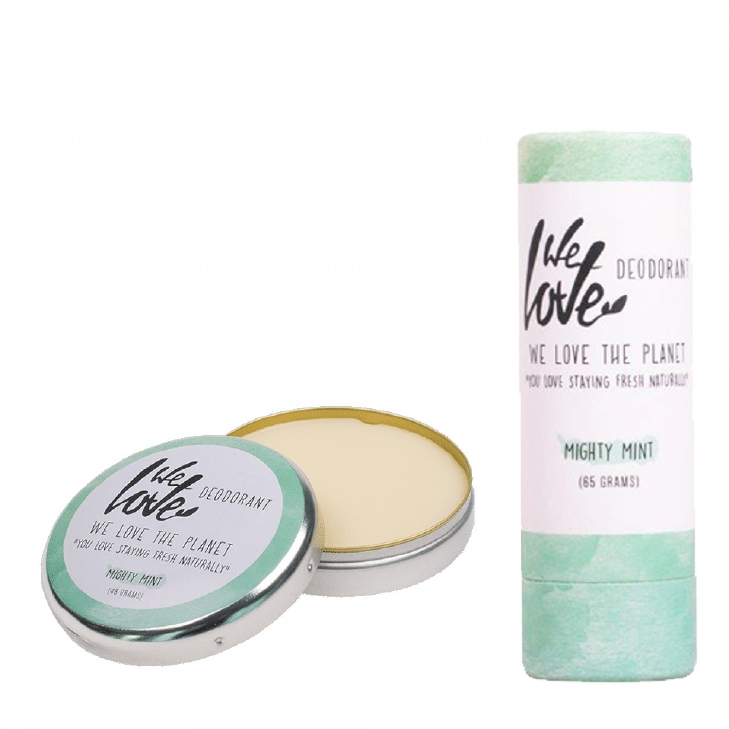 Mighty Mint Natürliches Deostick & Deocreme » We love the Planet