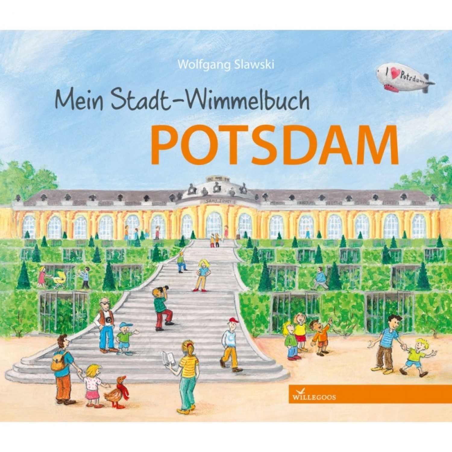 Potsdam Stadt-Wimmelbuch - Öko Kinderbuch | Willegoos Verlag