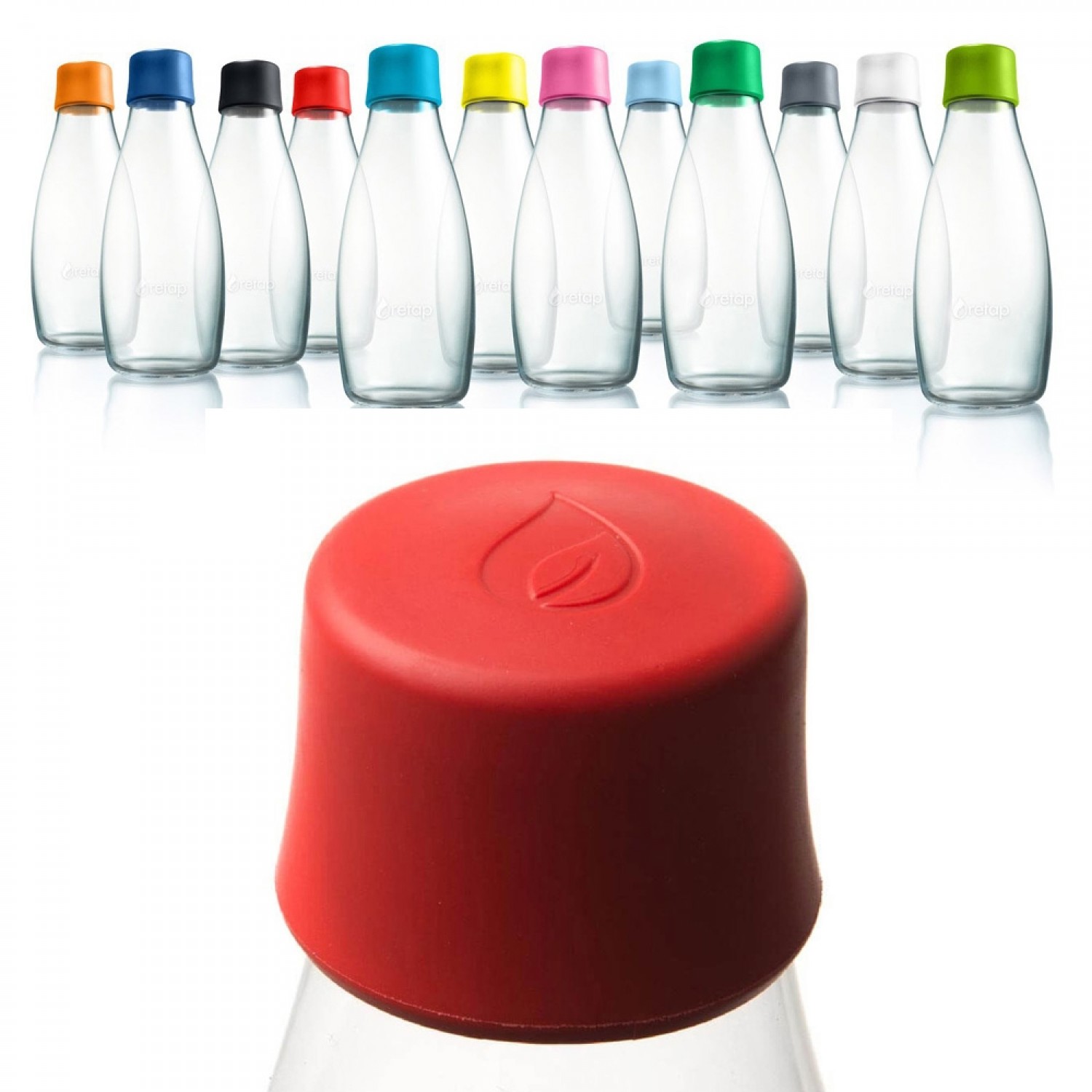 Deckel für Retap Trinkflaschen - viele Farben