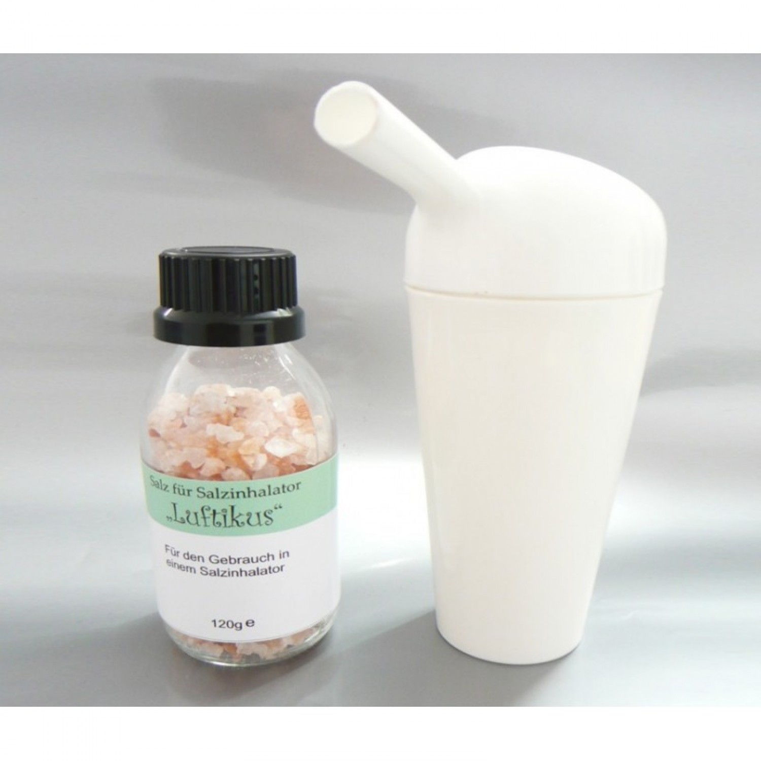 Wiederbefüllbarer Salz Inhalator Luftikus | BioFactur