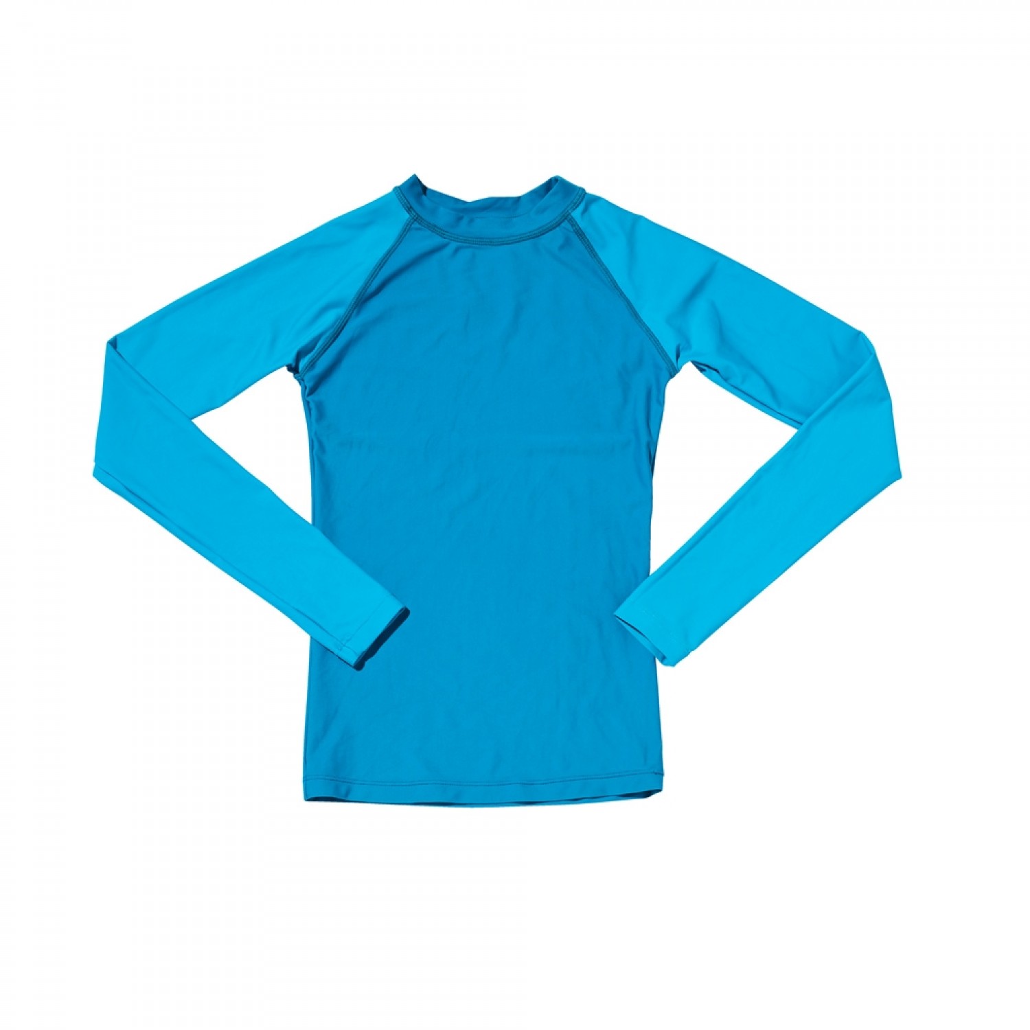 Bicolour UV-Schutz Langarm-Shirt Türkis/Petrol ECONYL® » earlyfish
