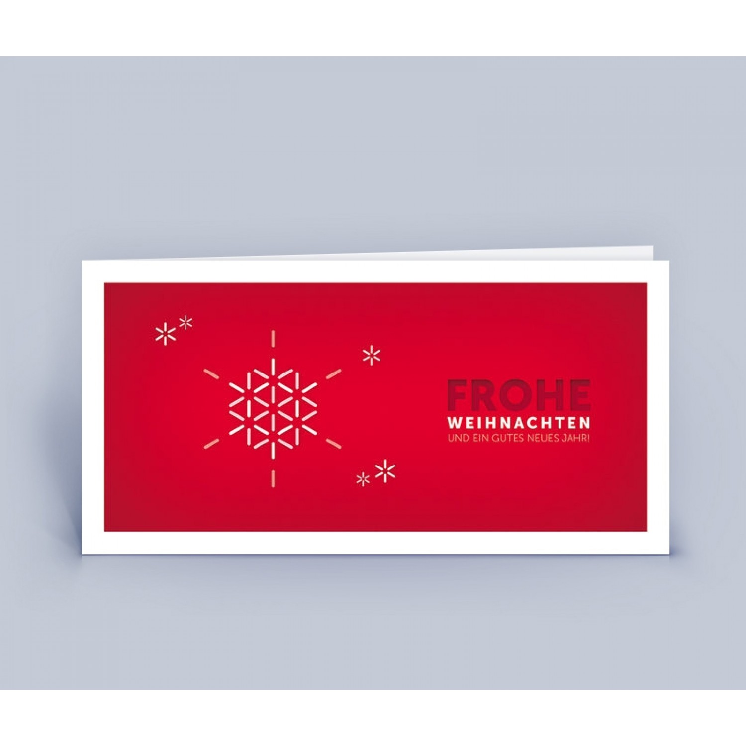 Schneeflocke Öko Weihnachtskarten | eco-cards-shop