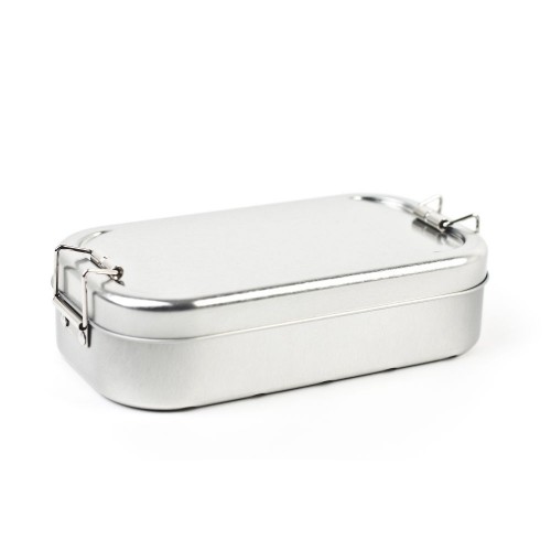 Plastikfreie Classic Lunchbox SILBER » Tindobo