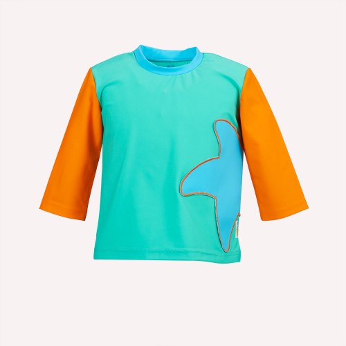 early fish UV Schutz Shirt Seegrün mit Seestern