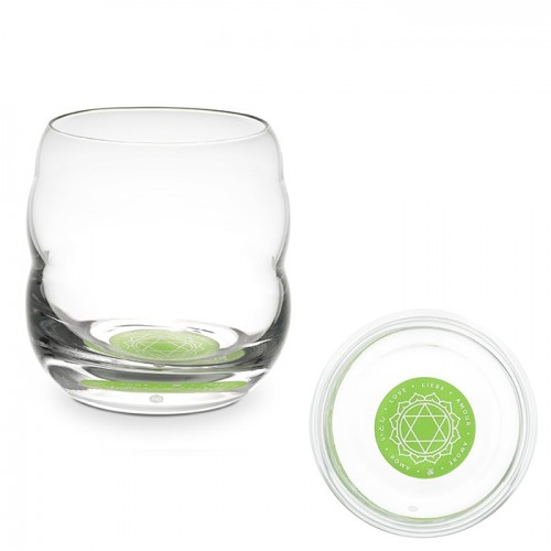 Mythos Becher Herz-Chakra Trinkglas » Nature’s Design