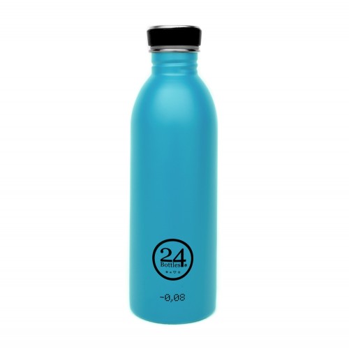 24Bottles Urban Bottle Edelstahl Trinkflasche Lagoon Blue 0.5 l