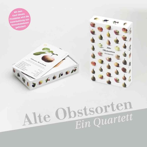 Kartenspiel ALTE OBSTSORTEN - ein Quartett » ObstBaumStaiger