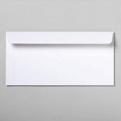 Briefumschlag DIN lang polarweiß Recyclingpapier » eco-cards