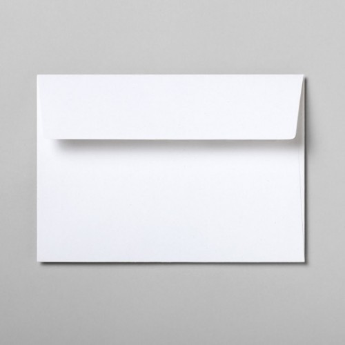 Briefumschlag DIN C6 polarweiß Recyclingpapier » eco-cards