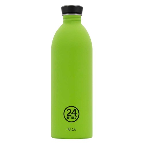 24Bottles Urban Bottle Edelstahl Trinkflasche Lime Green 1 l