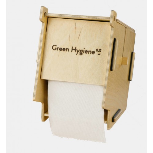 Green Hygiene Klohaus - Toilettenpapierhalter Birkenholz