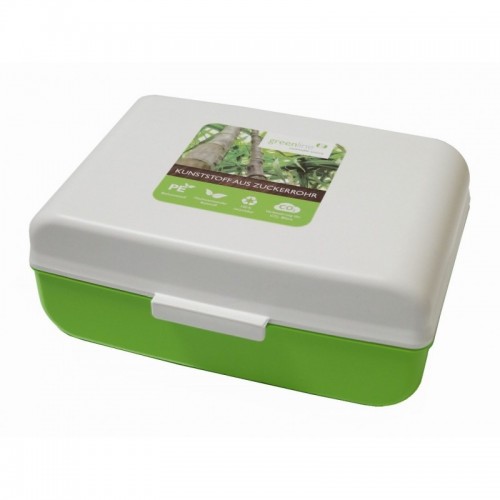 Gies ecoline Lunchbox mit Unterteilung, Öko Bentobox
