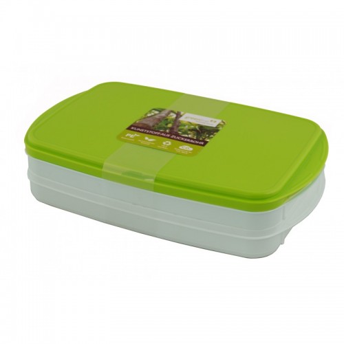 Greenline Frischhaltedose - Stapelbox 2x0,9 Liter | Gies
