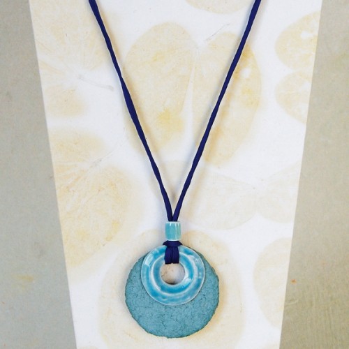 Halskette ESHA Ozean - Fairtrade Schmuck » Sundara
