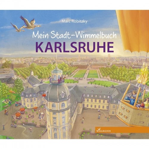 Stadt-Wimmelbuch Karlsruhe - Öko Kinderbuch | Willegoos Verlag