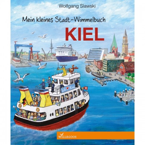 Mein Stadt-Wimmelbuch Kiel - Öko Bilderbuch | Willegoos