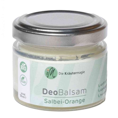 Bio Deocreme Orange & Salbei - vegan Deo » Die Kräutermagie