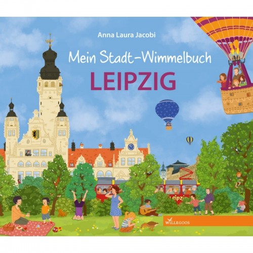 Willegoos Mein Stadt-Wimmelbuch Leipzig - Öko Kinderbilderbuch