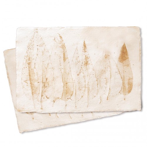Öko Tischsets Imprint Blätter Fair Trade » Sundara Paper Art