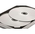 Tindobo Doppel CD/DVD/Blu-ray-Dose mit schwarzem Tray