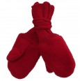 Reiff Kinder Handschuhe Wollfleece -burgund - aus Bio-Merinowolle