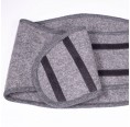 nahtur-design Rückenwärmer aus Merinoloden grau