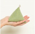 Handschmeichler Tetrapep aus Feinloden grün » nahtur-design