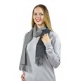 AlpacaOne Schal für Damen & Herren aus Alpaka, zweifarbig