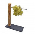 Weintraubenhalter aus Olivenholz - Öko Tischaccessoire | D.O.M.
