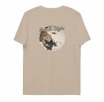 Beiges Bio-Baumwoll T-Shirt Echse » earlyfish