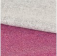Pink/Hellgrau Flanellbettwäsche aus Merinowolle » nahtur-design