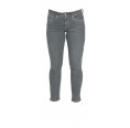 Dreiviertel-lange Bio-Jeans für Damen, grau » bloomers